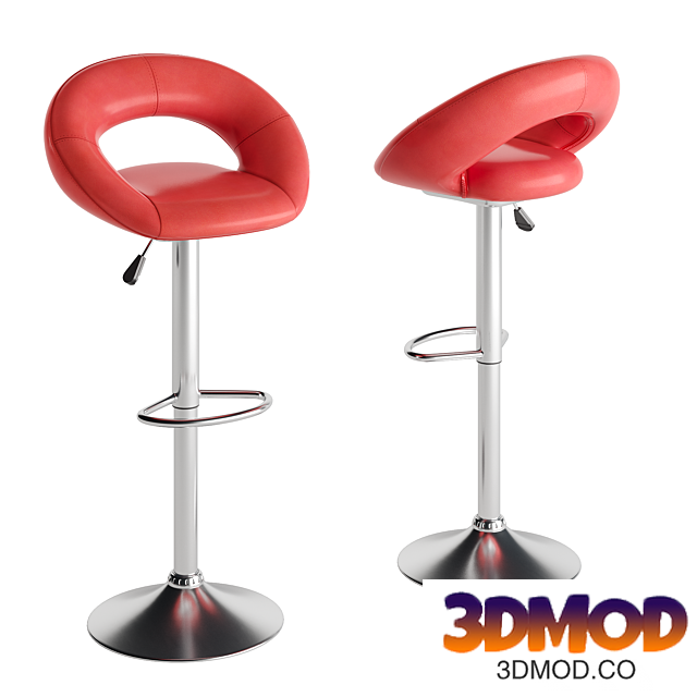 Bar stool Kuper Red 吧椅