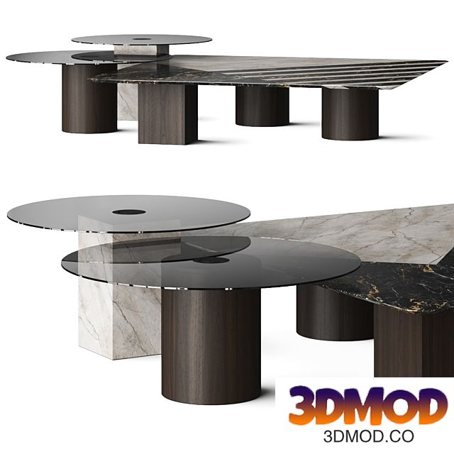 Cprn Homood Big Coffee Tables 茶几
