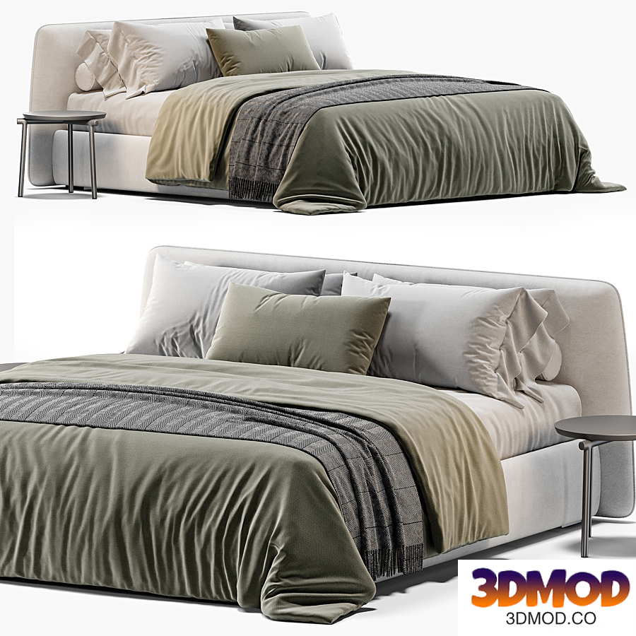 Boca slim bed 双人床
