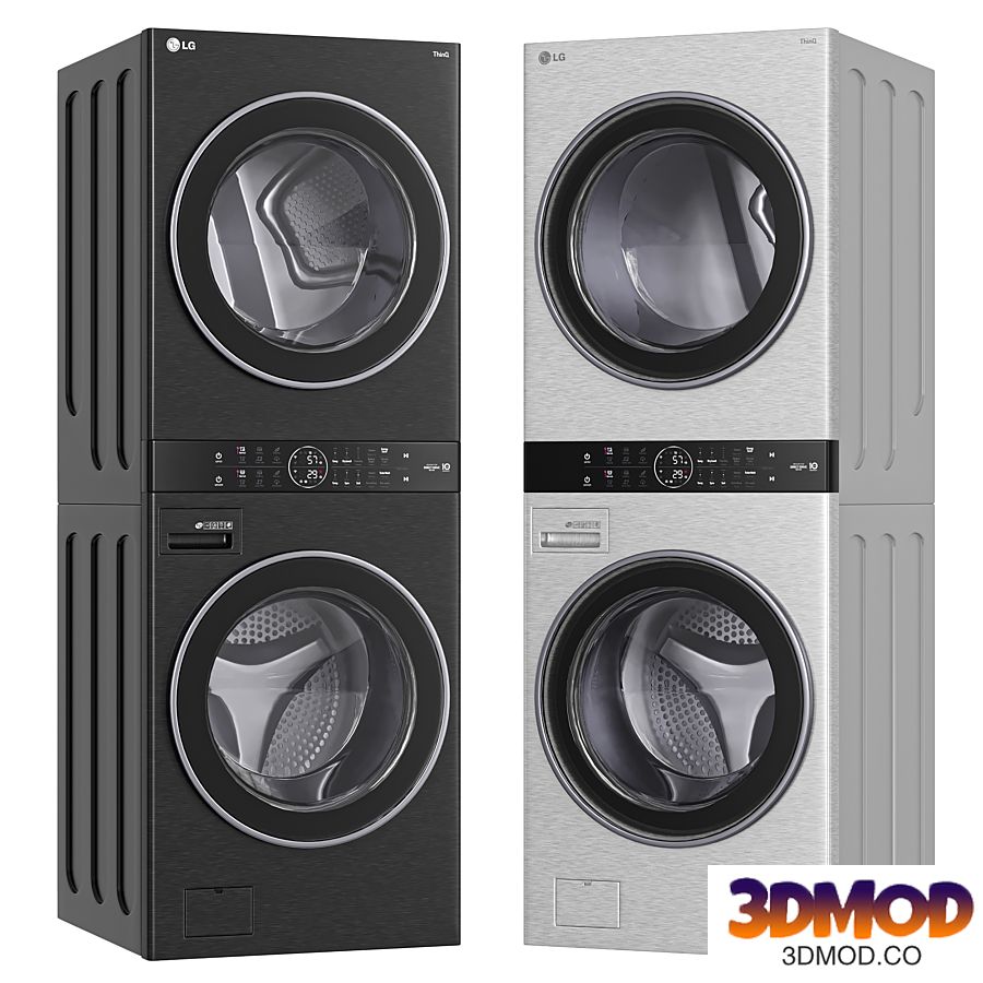 LG WashTower - Washer Dryer - WWT-1710B 洗衣机烘干机