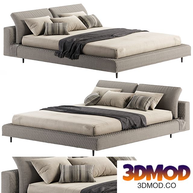 Owen bed by Bonaldo 双人床