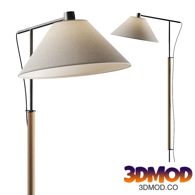Crate and Barrel Luka Petite Directional Floor Lamp 落地灯