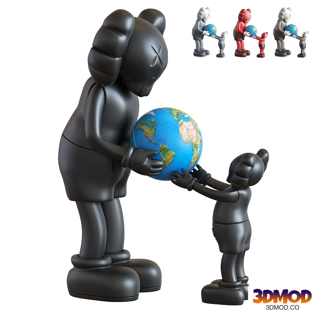 Kaws the Promise Vinyl Figure Set 雕塑摆件