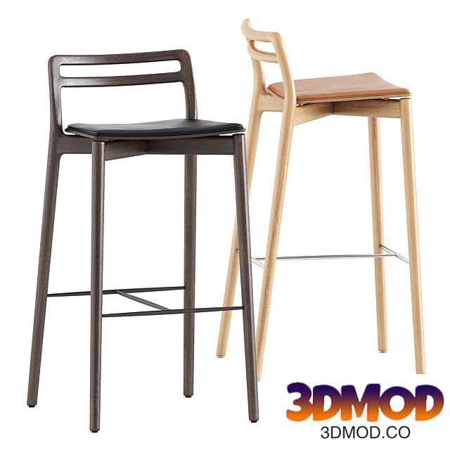 Cabin bar stool by vipp 吧椅