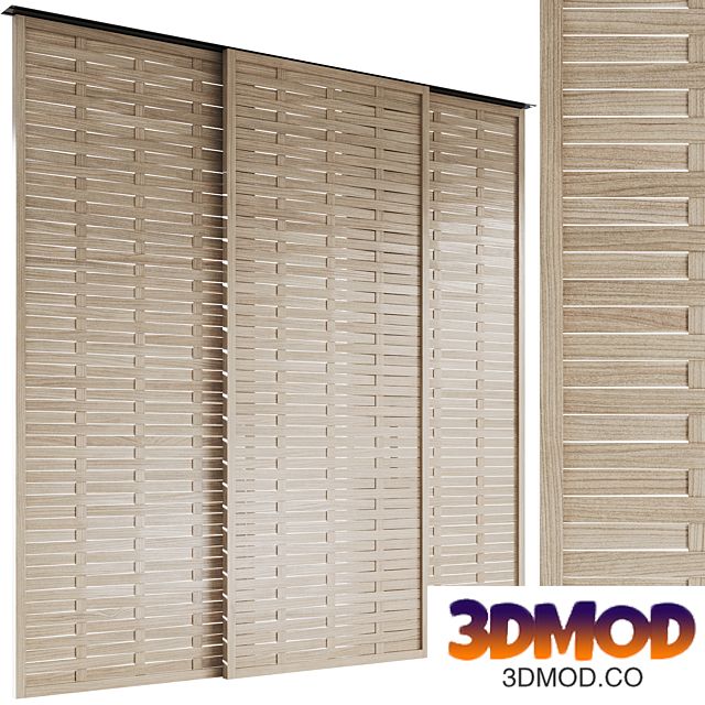 Decorative sliding partition Dodeca from Castorama 推拉门