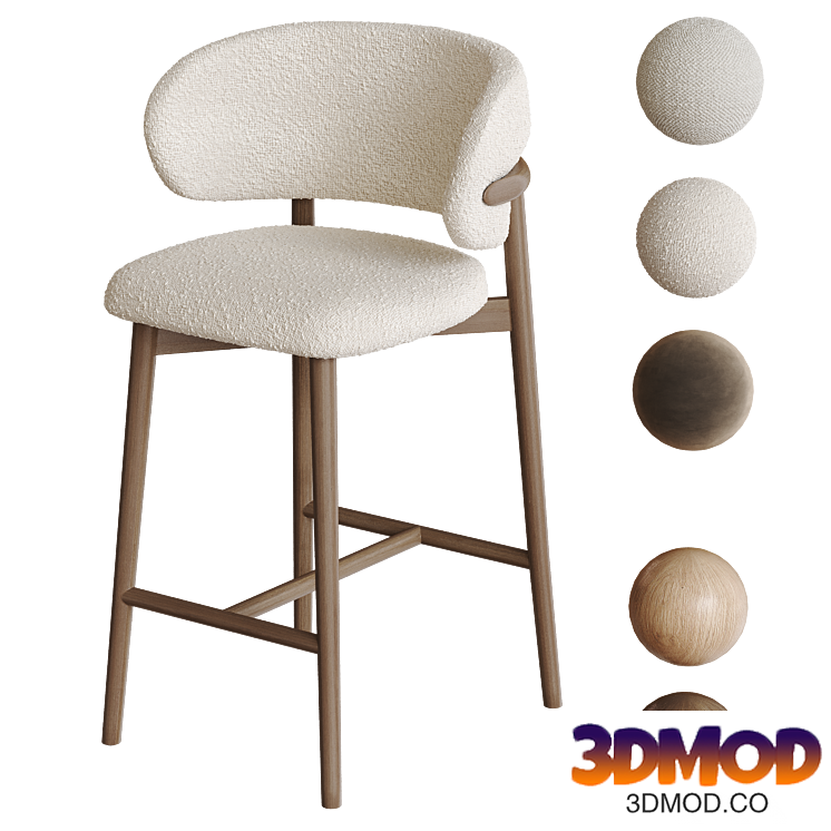 Bar stool MATTEO by Noho Home 吧椅