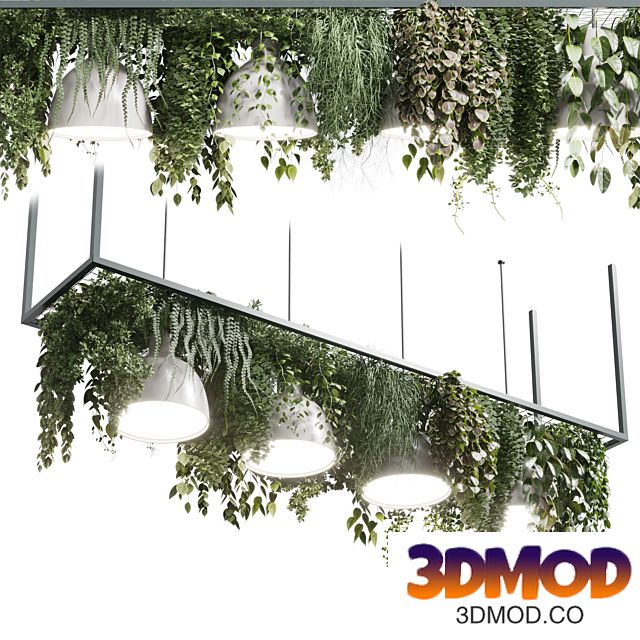 pot light - pendant plant light hanging 08 植物吊灯