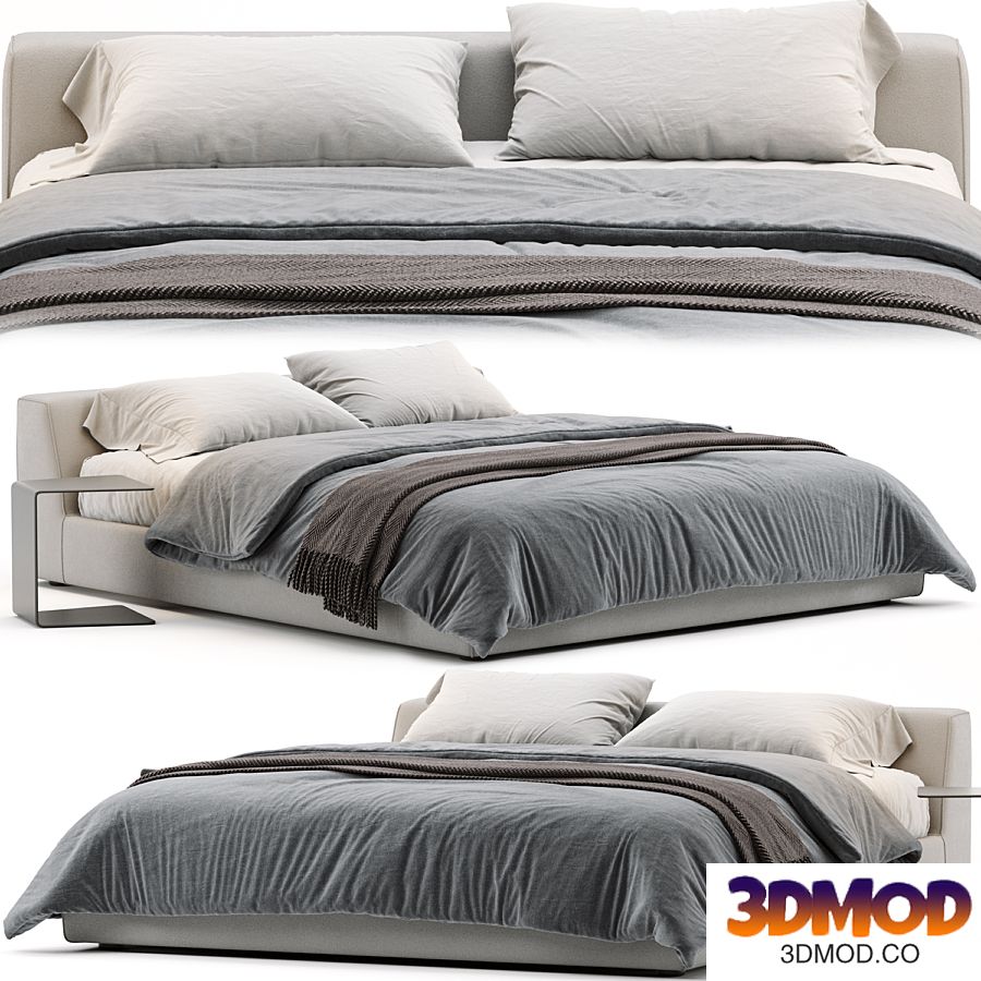 Meridiani Louis Bed 双人床