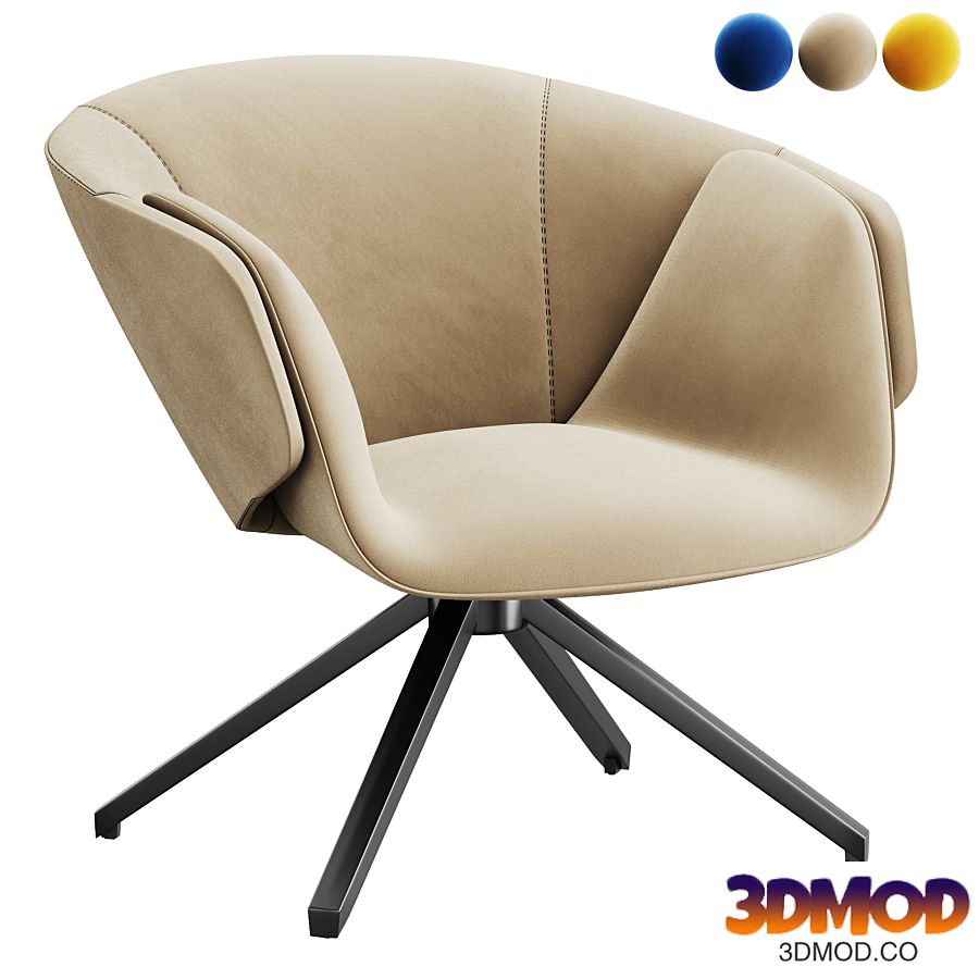 ANITA_Armchair 休闲椅办公椅