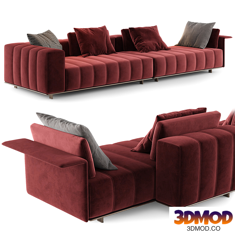 Minotti FREEMAN TAILOR Sofa 多人沙发
