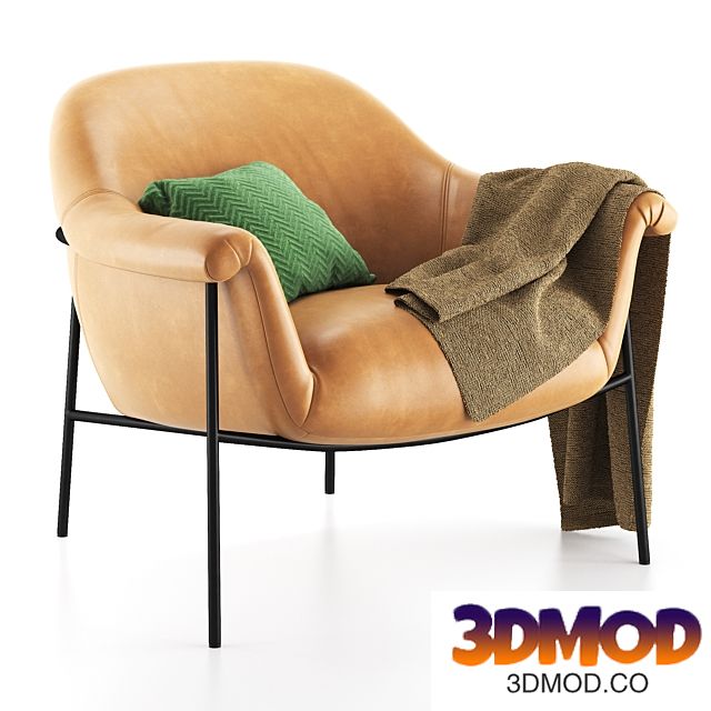 Four Hands / Suerte Chair - Palermo Butterscotch 休闲椅扶手椅