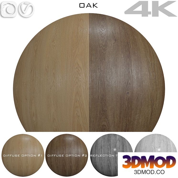 Texture Oak №14 木纹