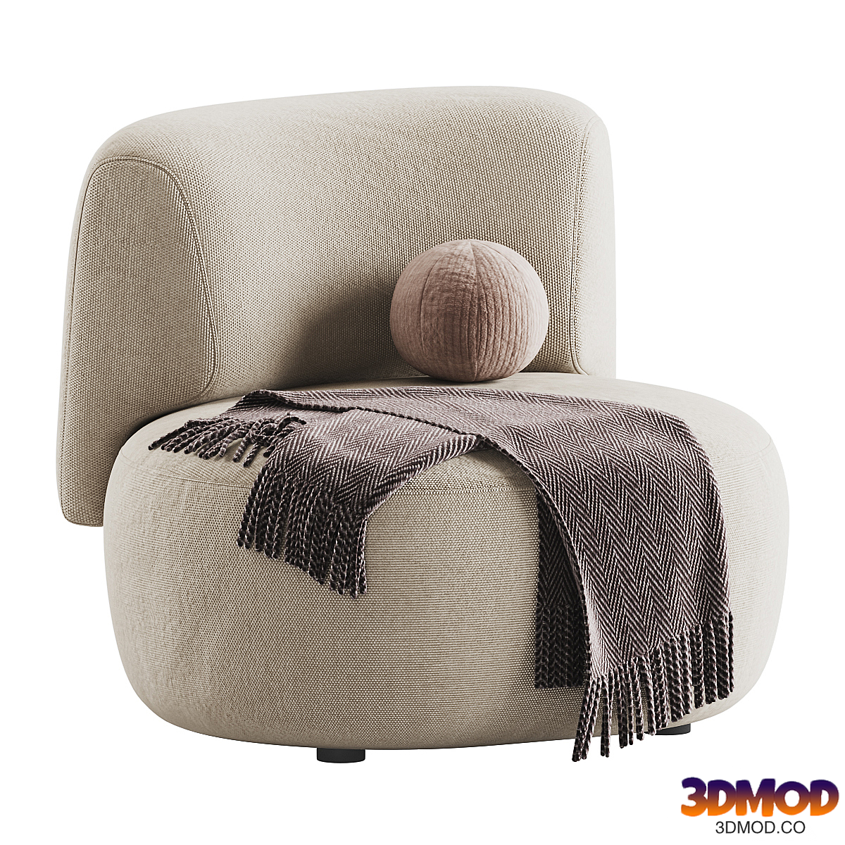 Lek Lounge Armchair 单人沙发
