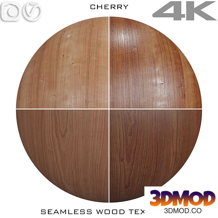 Seamless wood texture - Cherry №3 木纹