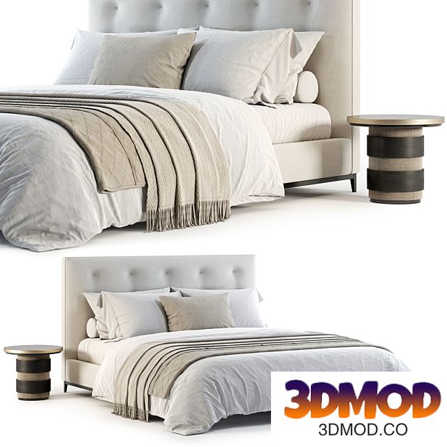 Minotti Andersen Bed 双人床