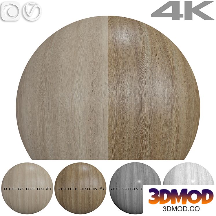 Wood texture - Oak №5 木纹