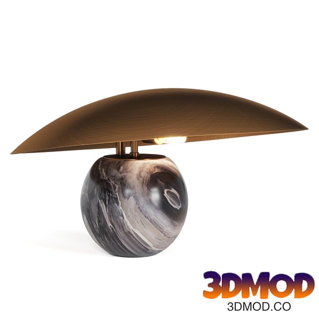 CRATE & BARREL Formosa Stone Table Lamp 台灯