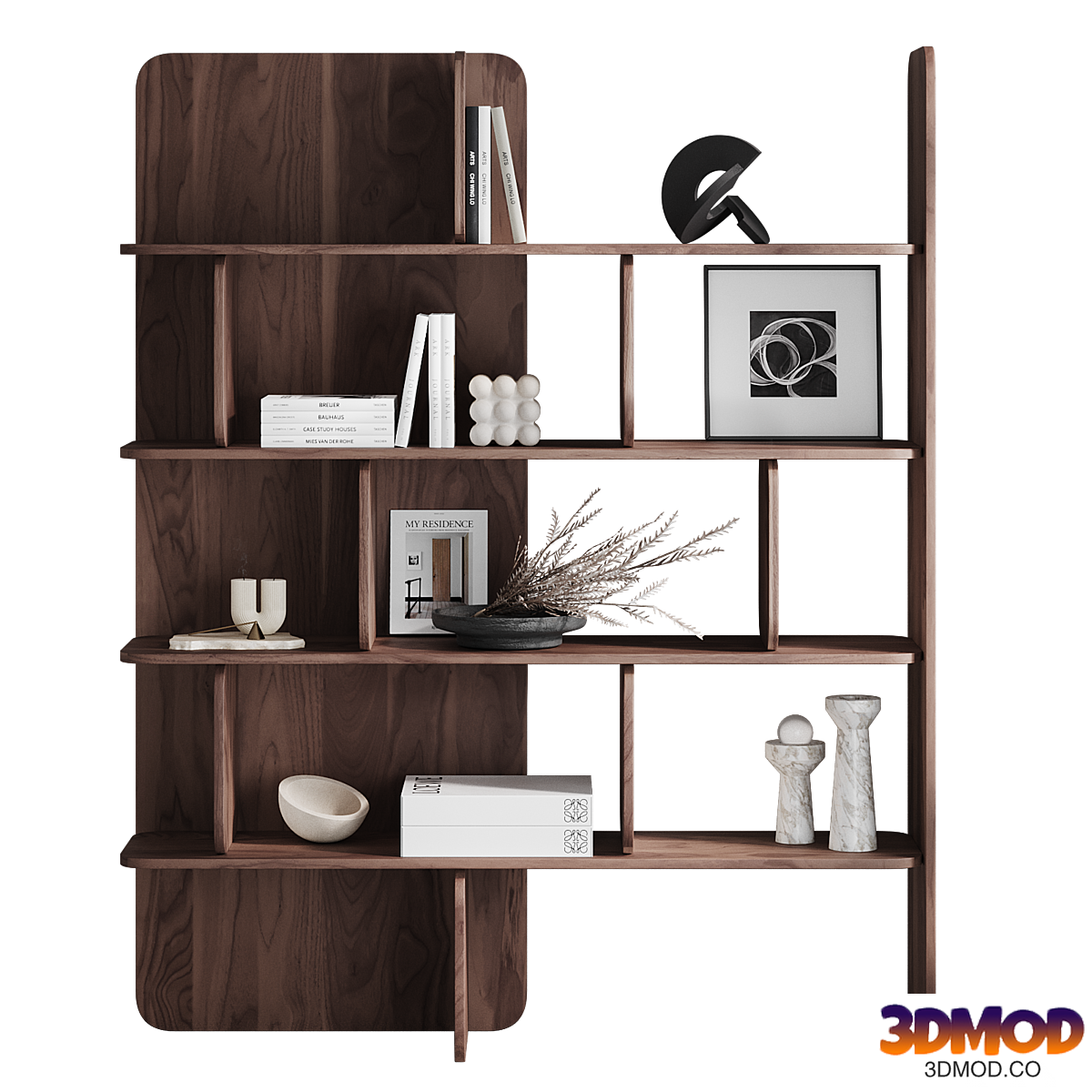 Molti by Cosmorelax with decor 书架