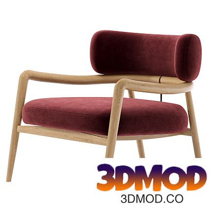BOTERO Armchair By Wewood 扶手椅休闲椅