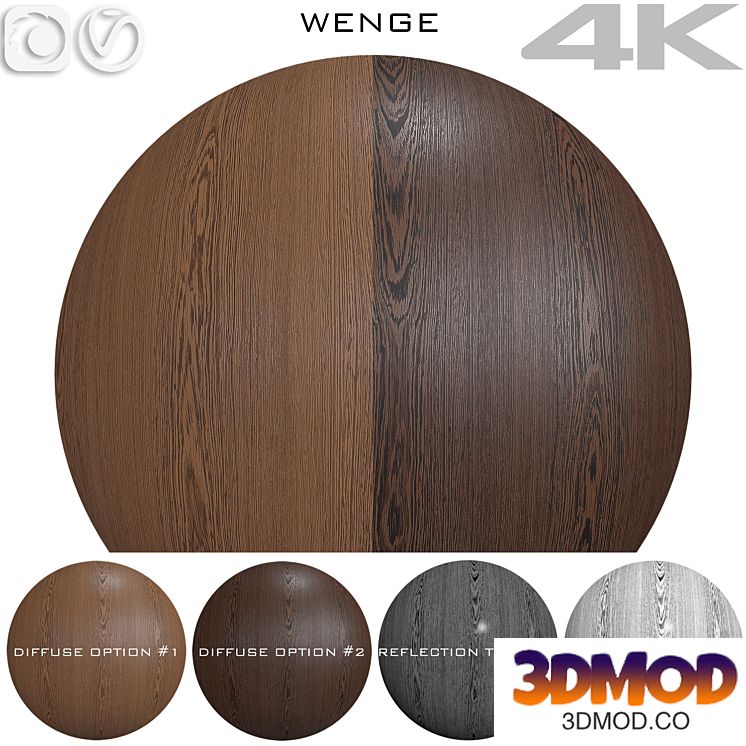 Texture Wenge №1 木纹