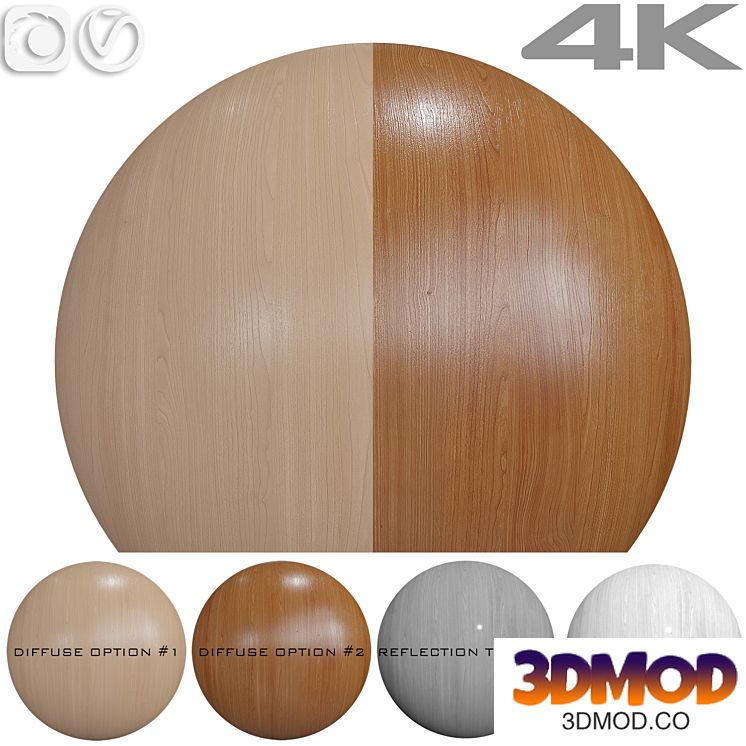 Seamless texture - Cherry 木纹