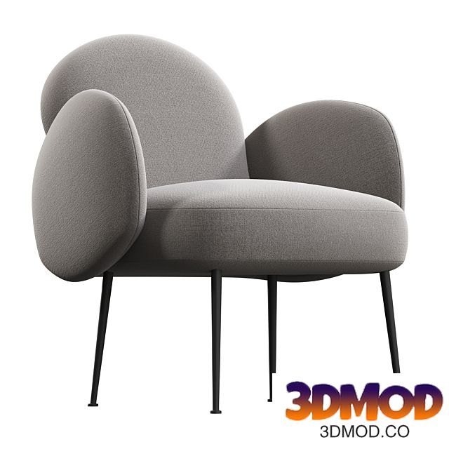 bonnie accent armchair 休闲椅扶手椅