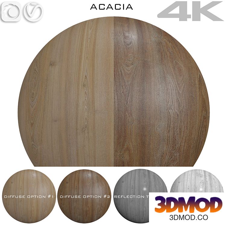 Texture Acacia №1 木纹