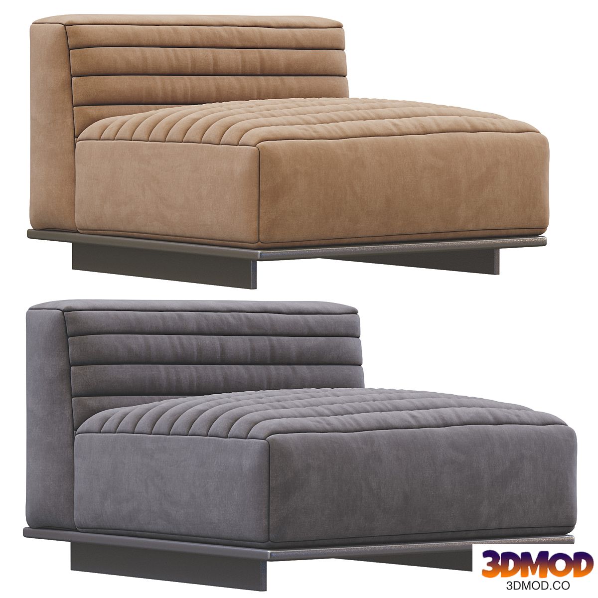 Armchair Roger By Minotti (3 colors version) 单人沙发