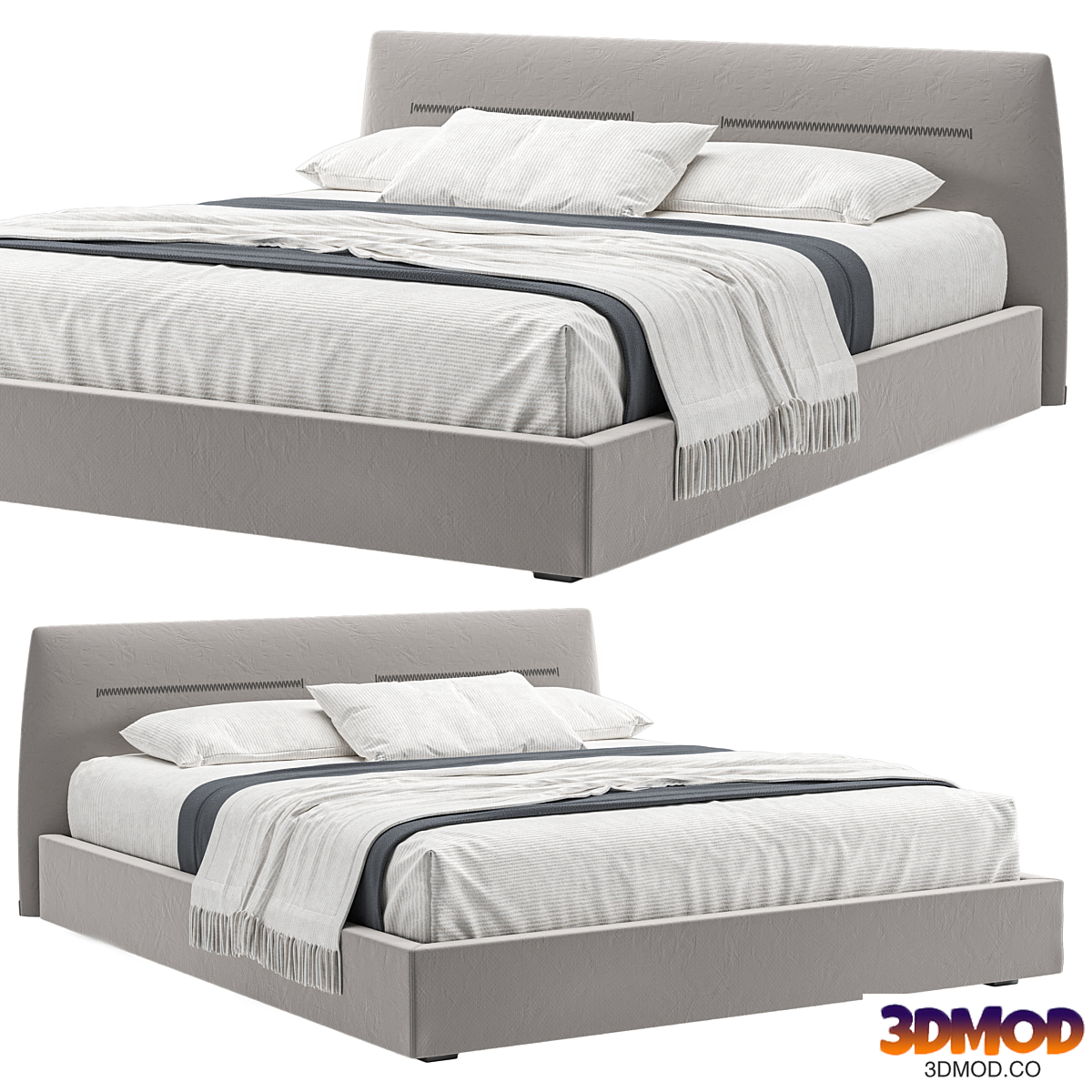 JACQUELINE bed 双人床