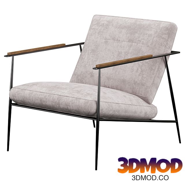 Brussels Arm Chair Ivory 休闲椅 扶手椅