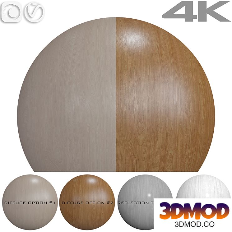 Wood Texture - Birch 木纹