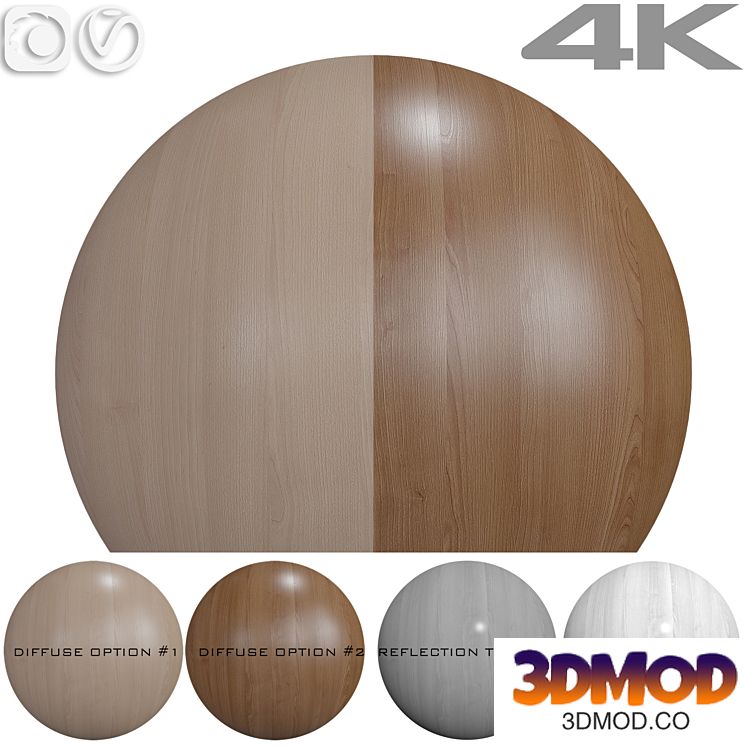 Wood Texture - Birch 木纹