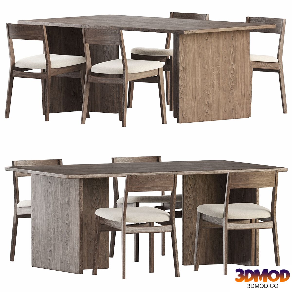 Dining set by West&elm 餐桌椅