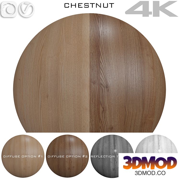 Texture Chestnut №2 木纹