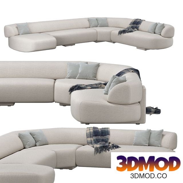 Moroso Gogan Sofa 多人沙发