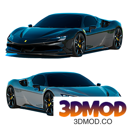 Ferrari SF90 Spider 跑车