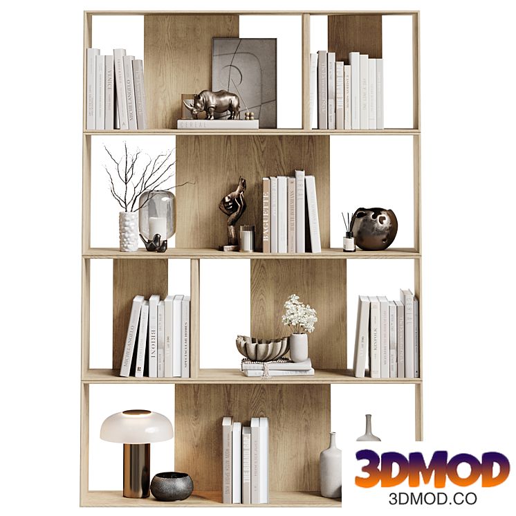 Shelves Decorative - Rack Set 15 书柜装饰柜