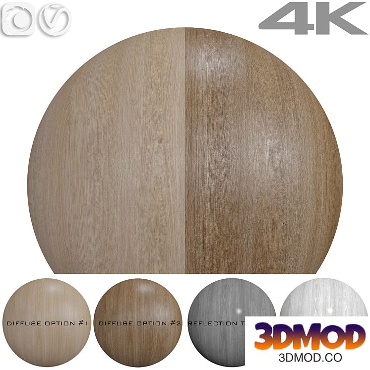 Wood texture - Oak №15 木纹