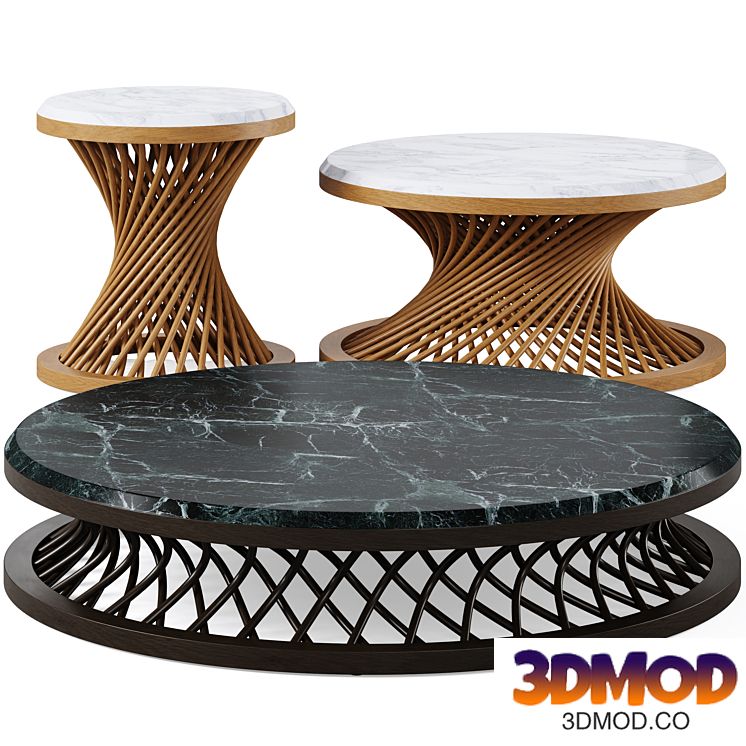 Coffee table Ohe by Fendi Casa 茶几