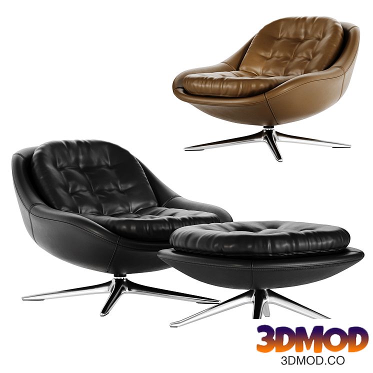 Minotti Kendall Armchair 办公椅