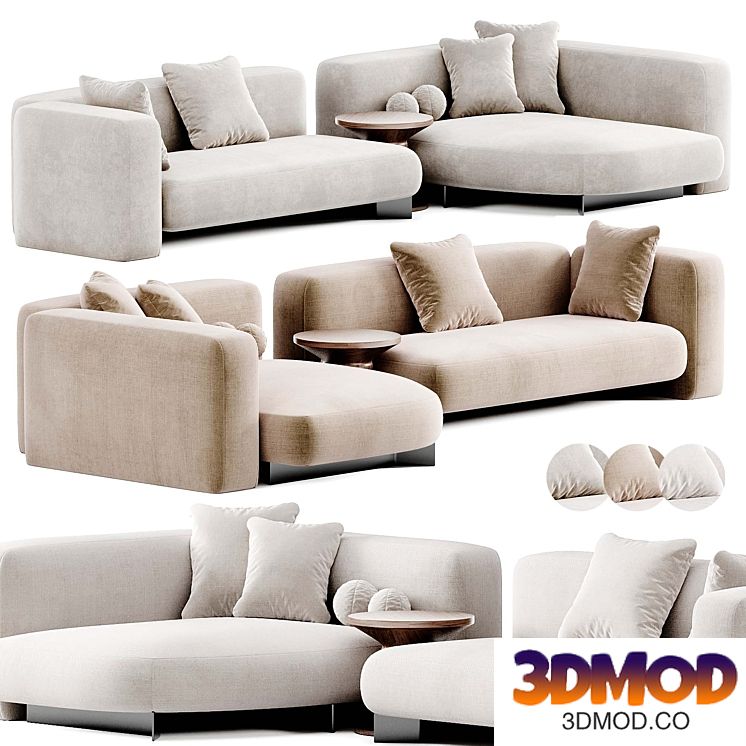 Kintai Sofa By Art Nova 多人沙发