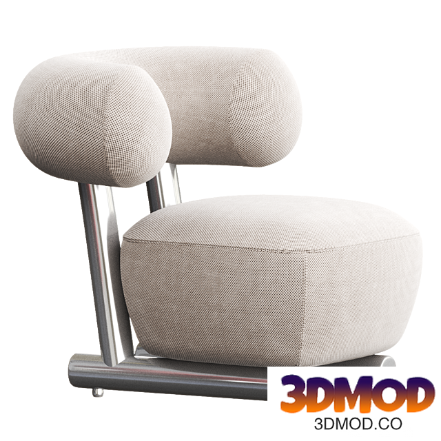 PIPE Armchair By Moroso 休闲椅
