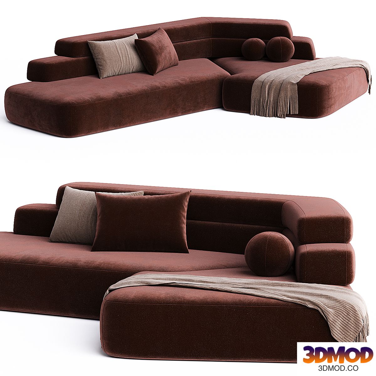 RIFT Sofa By Moroso 多人沙发