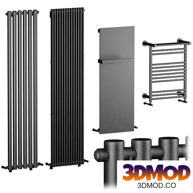 Radiators Lusso set 暖气片