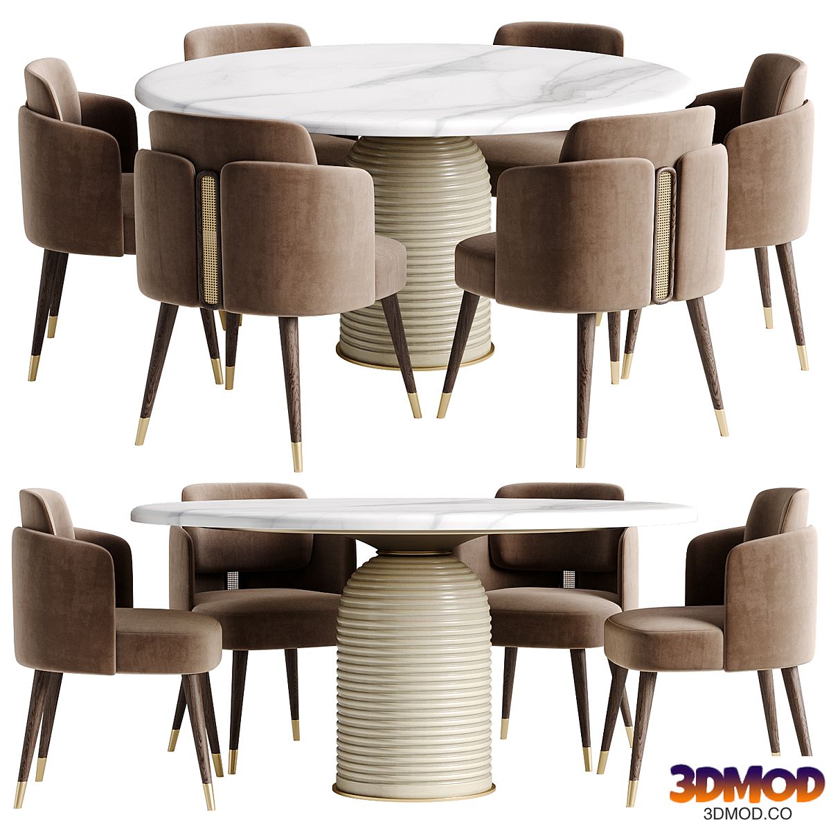 BOND CHAIR-GORDON TABLE Dining Set 餐桌椅