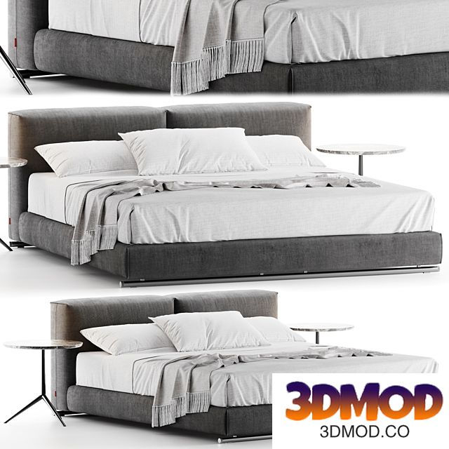 Flexform Asolo bed 双人床