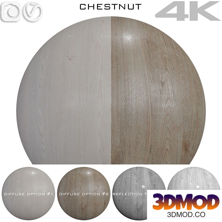 Texture Chestnut №4 木纹