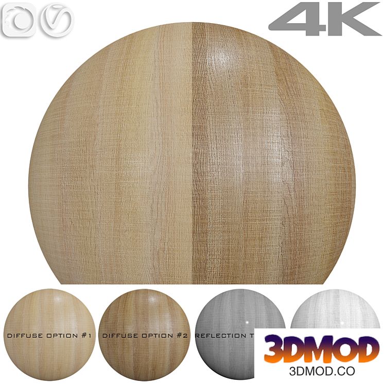 Seamless texture - Oak 木纹