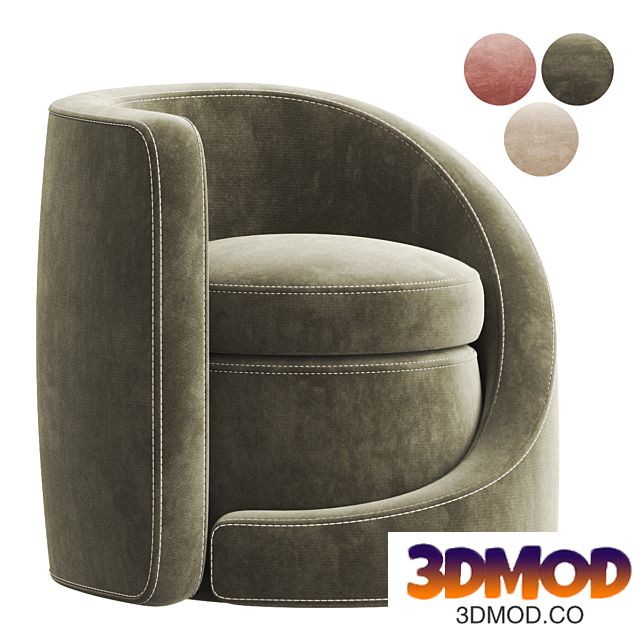 Pair of Spiral Lounge Chairs 休闲椅