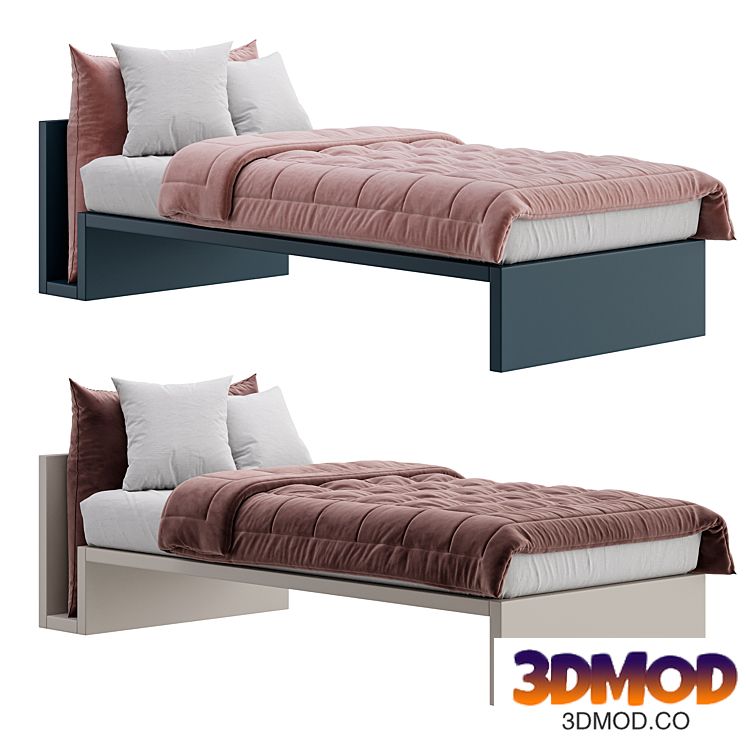 Letto Lagolinea Lago bed 单人床